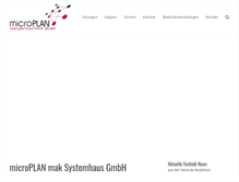 Tablet Screenshot of mak-systemhaus.de